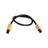 SPARE PART 41035 POWER CABLE 75CM LENGTH WITH MALE AND FEMALE POWERCON CONNECTORS OUTDOOR