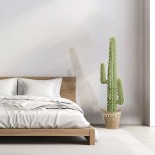 GloboStar® Artificial Garden TRICHOCEREEAE CACTUS 20132 Τεχνητό Διακοσμητικό Φυτό Κλειστόκακτος Υ140cm