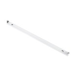 GloboStar® TUBATO 60147 Μεταλλικό Σκαφάκι για 1 x Λάμπα 60CM T8 G13 LED AC 220-240V IP20 Μ60 x Π3.4 x Υ4.3cm