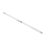 GloboStar® TUBATO 60148 Μεταλλικό Σκαφάκι για 1 x Λάμπα 90CM T8 G13 LED AC 220-240V IP20 Μ90 x Π3.4 x Υ4.3cm