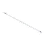 GloboStar® TUBATO 60149 Μεταλλικό Σκαφάκι για 1 x Λάμπα 120CM T8 G13 LED AC 220-240V IP20 Μ120 x Π3.4 x Υ4.3cm