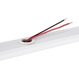 GloboStar® TUBATO 60149 Μεταλλικό Σκαφάκι για 1 x Λάμπα 120CM T8 G13 LED AC 220-240V IP20 Μ120 x Π3.4 x Υ4.3cm