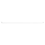 GloboStar® TUBATO 60150 Μεταλλικό Σκαφάκι για 1 x Λάμπα 150CM T8 G13 LED AC 220-240V IP20 Μ150 x Π3.4 x Υ4.3cm