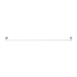 GloboStar® TUBATO 60151 Μεταλλικό Σκαφάκι για 2 x Λάμπες 60CM T8 G13 LED AC 220-240V IP20 Μ60 x Π7.2 x Υ4cm