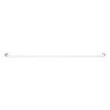 GloboStar® TUBATO 60152 Μεταλλικό Σκαφάκι για 2 x Λάμπες 90CM T8 G13 LED AC 220-240V IP20 Μ90 x Π7.2 x Υ4cm