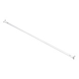 GloboStar® TUBATO 60154 Μεταλλικό Σκαφάκι για 2 x Λάμπες 150CM T8 G13 LED AC 220-240V IP20 Μ150 x Π7.2 x Υ4cm