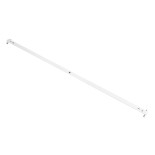 GloboStar® TUBATO 60154 Μεταλλικό Σκαφάκι για 2 x Λάμπες 150CM T8 G13 LED AC 220-240V IP20 Μ150 x Π7.2 x Υ4cm