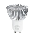 GloboStar® 76043 Σποτ LED GU10 MR16 3W 250lm 45° AC 220-240V IP20 Φ5 x Υ5.5cm Κόκκινο Dimmable - 3 Χρόνια Εγγύηση