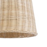 GLOBOSTAR® BAHAMAS 01202 Boho Κρεμαστό Φωτιστικό Οροφής με Ντουί 1 x E27 AC 220-240V IP20 - Μπεζ - Μ30 x Π30 x Υ40cm