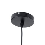 GLOBOSTAR® FELICITA 01223 Μοντέρνο Κρεμαστό Φωτιστικό Οροφής με Ντουί 1 x E27 AC 220-240V IP20 - Χάλκινο & Λευκό - Μ40 x Π40 x Υ30cm