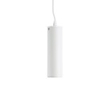 GLOBOSTAR® CANNON 01274 Μοντέρνο Κρεμαστό Φωτιστικό Οροφής με Ντουί 1 x GU10 AC 220-240V IP20 - Λευκό - Μ6 x Π6 x Y20cm