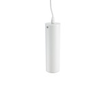 GLOBOSTAR® CANNON 01274 Μοντέρνο Κρεμαστό Φωτιστικό Οροφής με Ντουί 1 x GU10 AC 220-240V IP20 - Λευκό - Μ6 x Π6 x Y20cm