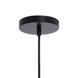 GloboStar® SALERNO 02337 Boho Κρεμαστό Φωτιστικό Καμπάνα Μονόφωτο 1 x E27 IP20 Πολύχρωμο Βαμβακερό Νήμα - Μ50 x Π50 x Υ60cm