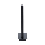 GloboStar® CORNELIE 60460 Επιτραπέζιο Φωτιστικό LED CCT 18W 1980lm 200° AC 220-240V - Εναλλαγή Φωτισμού μέσω Διακόπτη On/Off All In One Ψυχρό 6000k+Φυσικό 4500k+Θερμό 2700k Μ18 x Π10 x Υ36cm - Mαύρο - 3 Χρόνια Εγγύηση