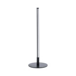 GloboStar® DALUMA 60467 Επιτραπέζιο Φωτιστικό LED CCT 8W 880lm 200° AC 220-240V - Εναλλαγή Φωτισμού μέσω On/Off All In One Ψυχρό 6000k+Φυσικό 4500k+Θερμό 2700k Μ15 x Π15 x Υ46cm - Mαύρο - 3 Χρόνια Εγγύηση