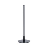 GloboStar® DALUMA 60467 Επιτραπέζιο Φωτιστικό LED CCT 8W 880lm 200° AC 220-240V - Εναλλαγή Φωτισμού μέσω On/Off All In One Ψυχρό 6000k+Φυσικό 4500k+Θερμό 2700k Μ15 x Π15 x Υ46cm - Mαύρο - 3 Χρόνια Εγγύηση