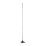 GLOBOSTAR® DALUMA 60470 Μοντέρνο Επιδαπέδιο Φωτιστικό LED 24W 2400lm 200° AC 220-240V IP20 Ρυθμιζόμενο Λευκό CCT με On/Off 2700K/4500K/6000K - Lumileds SMD Chip - Μαύρο Ματ - Μ18 x Π18 x Υ160cm - 3 Χρόνια Εγγύηση