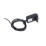 GLOBOSTAR® DALUMA 60470 Μοντέρνο Επιδαπέδιο Φωτιστικό LED 24W 2400lm 200° AC 220-240V IP20 Ρυθμιζόμενο Λευκό CCT με On/Off 2700K/4500K/6000K - Lumileds SMD Chip - Μαύρο Ματ - Μ18 x Π18 x Υ160cm - 3 Χρόνια Εγγύηση