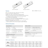 GloboStar® 73146 D4C-L SKYDANCE DC DMX512 Constant Current & RDM Decoder 4 Καναλιών DC 12-48V 4 x 1A 54W - Max 4A 216W - IP20  Μ17 x Π5 x Υ2.5cm - 5 Χρόνια Εγγύηση