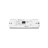 GloboStar® 73156 DP SKYDANCE AC DMX512 Push Switch 1 Κανάλι AC 100-240V 1 x 5A 1200W - Max 5A 1200W - IP20  Μ17 x Π5 x Υ2.5cm - 5 Χρόνια Εγγύηση