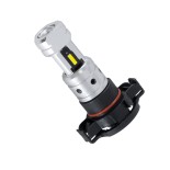 GloboStar® 81508 Λάμπα Αυτοκινήτου & Μοτοσυκλέτας LED PXS24W/2504 3rd Generation Can-Bus Extreme Series 5xSMD1860 CSP 8.5W 1200lm 360° DC 12-24V IP20 - Μ4 x Π2.8 x Υ6cm Μαύρο - Ψυχρό Λευκό 6000K - 2 Χρόνια Εγγύηση