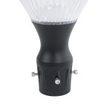 GloboStar® SOLARIOS 90502 Professional LED Solar Urban Park Light Αυτόνομο Ηλιακό Φωτιστικό Πλατείας - Πάρκου - Κήπου 40W 550lm 120° με Ενσωματωμένο Φωτοβολταϊκό Panel 6V 12W & Επαναφορτιζόμενη Μπαταρία Li-ion 3.2V 15000mAh με Αισθητήρα Ημέρας-Νύχτας - Αδ