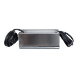 GloboStar® CYBOLITHOS 60953 Χωνευτό Φωτιστικό Σποτ Δαπέδου LED 4W 400lm 120° DC 24V Αδιάβροχο IP68 IK06 Μ20 x Π10 x Υ8cm RGB Dimmable - Tempered Γαλακτερό Γυαλί & Ανοξείδωτο Ατσάλι - Bridgelux Chip - 3 Χρόνια Εγγύηση