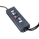 GloboStar® 60966 Αδιάβροχο Μεταλλικό Τροφοδοτικό VDE για Προϊόντα LED 300W 12.5A - AC 220-240V σε DC 24V με 1.2m Καλώδιο Τροφοδοσίας - Αδιάβροχο IP68 - M23.5 x W7.5 x H3.6cm  - 3 Χρόνια Εγγύηση