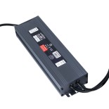 GloboStar® 60967 Αδιάβροχο Μεταλλικό Τροφοδοτικό VDE για Προϊόντα LED 400W 16.67A - AC 220-240V σε DC 24V με 1.2m Καλώδιο Τροφοδοσίας  - Αδιάβροχο IP68 - M25.5 x W7.5 x H4cm  - 3 Χρόνια Εγγύηση