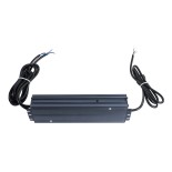 GloboStar® 60967 Αδιάβροχο Μεταλλικό Τροφοδοτικό VDE για Προϊόντα LED 400W 16.67A - AC 220-240V σε DC 24V με 1.2m Καλώδιο Τροφοδοσίας  - Αδιάβροχο IP68 - M25.5 x W7.5 x H4cm  - 3 Χρόνια Εγγύηση