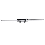 GLOBOSTAR® BARETTI 61226 Φωτιστικό Οροφής Linear Design LED CCT με Κινούμενα Σποτ LED Downlight 24W 2688lm 160° & 45° AC 220-240V IP20  - Εναλλαγή Φωτισμού μέσω Διακόπτη On/Off All In One Ψυχρό 6000k+Φυσικό 4500k+Θερμό 2700k - Μ80 x Π5.5 x Υ5 cm - Μαύρο -