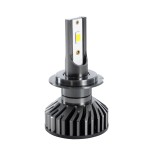 GLOBOSTAR® LEDKITF2 82023 Λάμπα H7 CANbus LED 30W/60W 3500lm/7000lm 360° DC 12-24V Αδιάβροχο IP65 Ψυχρό Λευκό 6000K - CREE COB Chip - Μ4 x Π4 x Υ6.6cm - Πακέτο 2 Τεμαχίων - 2 Χρόνια Εγγύηση