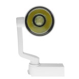 Globostar S-40024 Μονοφασικό Bridgelux COB LED Φωτιστικό Σποτ Ράγας 15W 230V 1500lm 24° Θερμό Λευκό 3000k