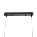 GLOBOSTAR® FISH 01927 Boho Κρεμαστό Φωτιστικό Οροφής με Ντουί 2 x E27 AC 220-240V IP20 - Μπεζ - Μ130 x Π42 x Υ42cm