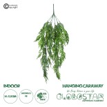 GloboStar® Artificial Garden  CARAWAY HANGING BRANCH 20617 Τεχνητό Κρεμαστό Διακοσμητικό Κρεμαστό κλαδί Κυμινο  Y80cm Σετ 2 τεμαχίων