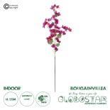 GloboStar® Artificial Garden BOUGAUVILLEA BRANCH 20652 Τεχνητό Διακοσμητικό Κλαδί Μπουκανβίλιας Φουξ Y115cm