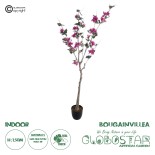 GloboStar® Artificial Garden BOUGAUVILLEA 20675 Τεχνητό Διακοσμητικό Φυτό με Ανθη Μπουκανβίλιας Φουξ Υ150cm