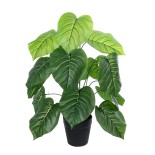 GloboStar® Artificial Garden CALATHEA PLANT 20910 Διακοσμητικό Φυτό Καλαθέα Φ70 x Υ75cm