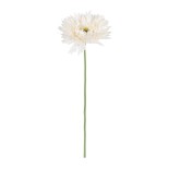 GloboStar® Artificial Garden PALE PINK GERBERABRANCH 21204 Τεχνητό Διακοσμητικό Κλαδί Ζέρμπερας Απαλό Ροζ Y44cm