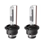 GloboStar® 84025 Λάμπες Αυτοκινήτου HID Xenon D2R Super Vision High Brightness +60% E1 ECER37 360° DC 12-24V IP20  Φ3.2 x  Υ7cm 4300K- Σετ 2 Τεμαχίων