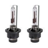 GloboStar® 84029 Λάμπες Αυτοκινήτου HID Xenon D4R Super Vision High Brightness +60% E1 ECER37 360° DC 12-24V IP20  Φ3.5 x  Υ7.5cm 4300K- Σετ 2 Τεμαχίων