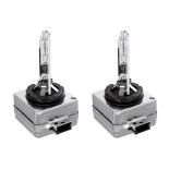 GloboStar® 84031 Λάμπες Αυτοκινήτου HID Xenon D1R Super Vision High Brightness +60% E1 ECER37 360° DC 12-24V IP20  Μ4 x  Π5 x Υ8cm 6000K- Σετ 2 Τεμαχίων