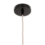 GLOBOSTAR® JENSON 00910 Boho Κρεμαστό Φωτιστικό Οροφής με Ντουί 1 x E27 AC 220-240V IP20 - Μπεζ - Μ38 x Π38 x Υ24cm