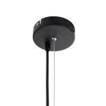 GloboStar® TRIBECA 01326 Μοντέρνο Κρεμαστό Φωτιστικό Καμπάνα Μονόφωτο 1 x E27 IP20 Γκρι Τσιμέντο - Μ30 x Π30 x Υ27cm