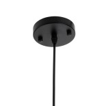 GloboStar® TRIBECA 01327 Μοντέρνο Industrial Κρεμαστό Φωτιστικό Οροφής Μονόφωτο 1 x E27  Γκρι Τσιμέντο Καμπάνα Φ18 x Y23cm