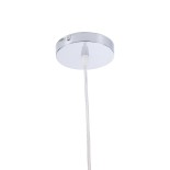 GloboStar® OCEANA 01354 Boho Κρεμαστό Φωτιστικό Μπάλα Μονόφωτο 1 x E27 IP20 Καφέ Ρατάν - Μ20 x Π20 x Υ20cm