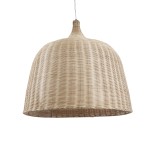 GLOBOSTAR® BAHAMAS 01570 Boho Κρεμαστό Φωτιστικό Οροφής με Ντουί 1 x E27 AC 220-240V IP20 - Μπεζ - Μ90 x Π90 x Y70cm
