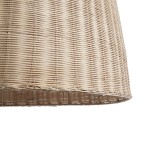 GLOBOSTAR® BAHAMAS 01570 Boho Κρεμαστό Φωτιστικό Οροφής με Ντουί 1 x E27 AC 220-240V IP20 - Μπεζ - Μ90 x Π90 x Y70cm