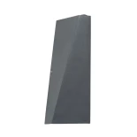 GloboStar® TRIANDE 60555 Φωτιστικό Τοίχου - Απλίκα Αρχιτεκτονικού Φωτισμού Εσωτερικού/Εξωτερικού Χώρου Up & Down LED 10W 1200lm 5° & 60° AC 220-240V Αδιάβροχο IP65 Μ8.5 x Π8.5 x Υ20cm - Φυσικό Λευκό 4500K - Γκρι Ανθρακί - Bridgelux Chip - 3 Χρόνια Εγγύηση