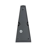 GloboStar® TRIANDE 60555 Φωτιστικό Τοίχου - Απλίκα Αρχιτεκτονικού Φωτισμού Εσωτερικού/Εξωτερικού Χώρου Up & Down LED 10W 1200lm 5° & 60° AC 220-240V Αδιάβροχο IP65 Μ8.5 x Π8.5 x Υ20cm - Φυσικό Λευκό 4500K - Γκρι Ανθρακί - Bridgelux Chip - 3 Χρόνια Εγγύηση